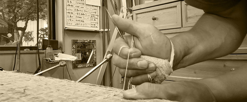 五代目 小畑光広 畳作りへの想い