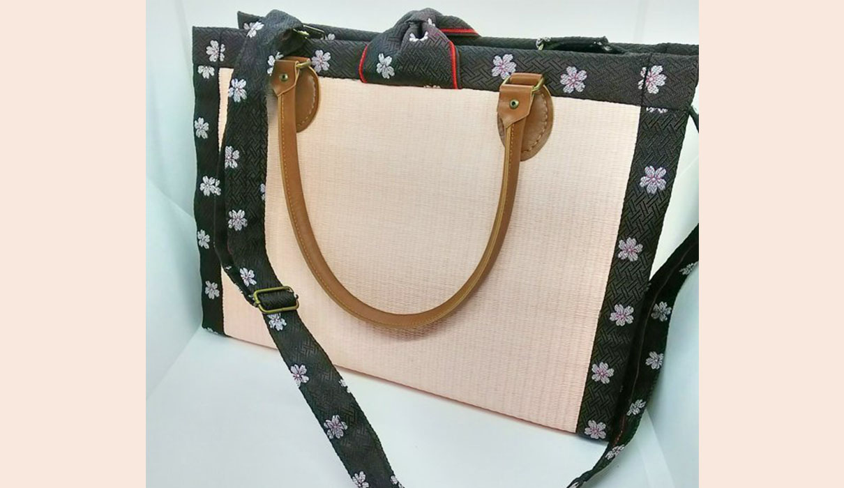 ♡オーダー♡ 畳バック～HANA香織 栗色＆ライトピンク～