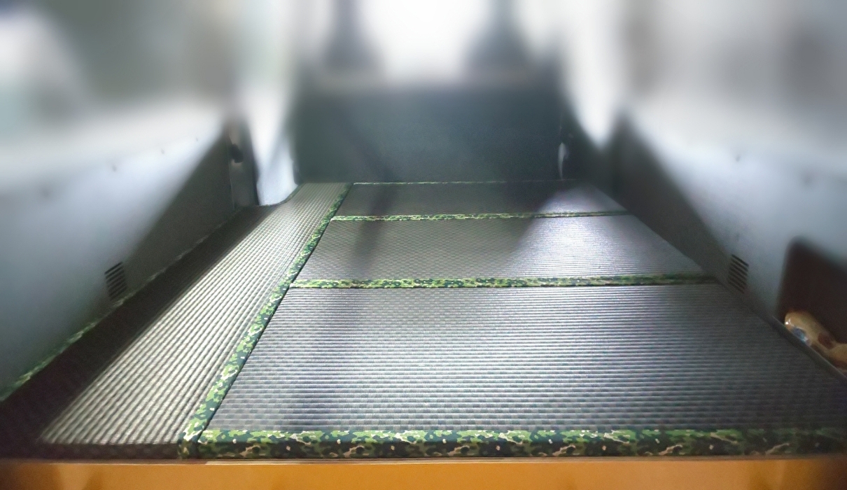 ハイエース畳敷き