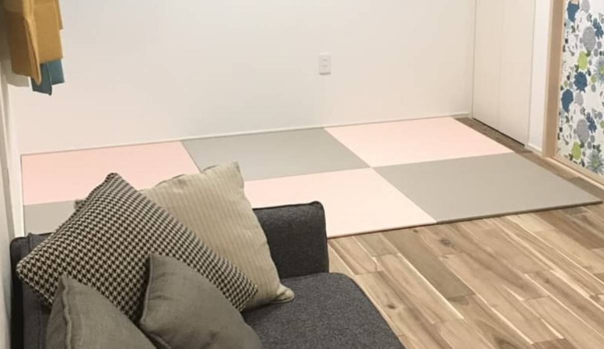 ペットと暮らす畳スタイル・子育てママにも置き畳