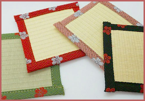 洗える畳コースター